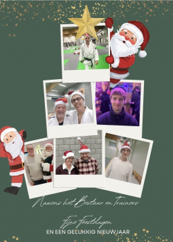 Kerstgroeten van onze Judoclub – trots op ons team!